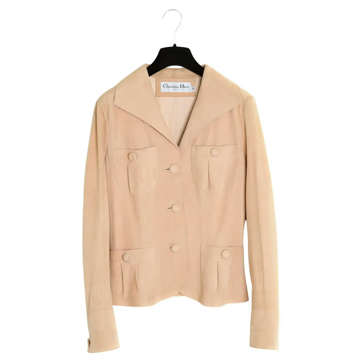 Galliano For Dior Suede Bar Jacket