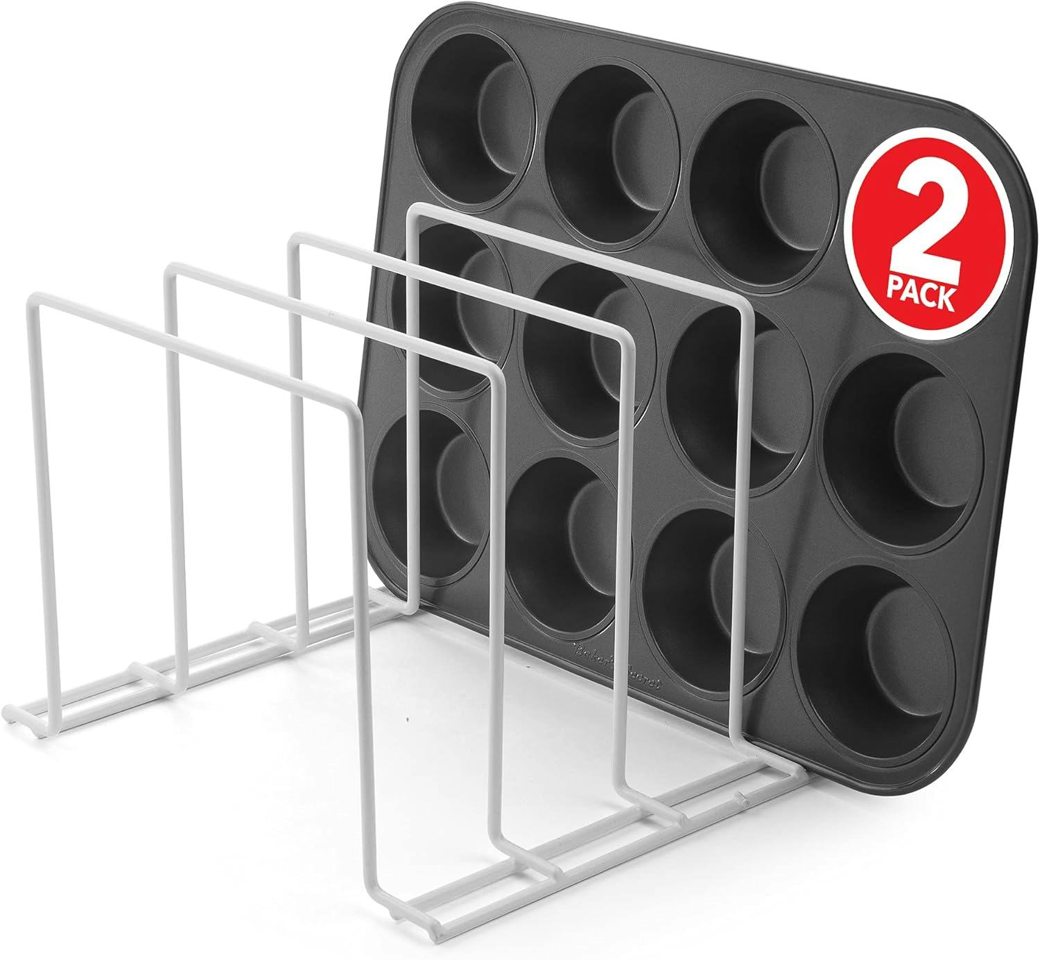 Stock Your Home Steel Baking Pan Rack (2-Pack)