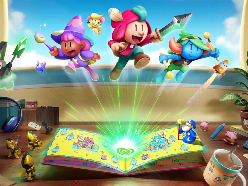 artwork from The Plucky Squire