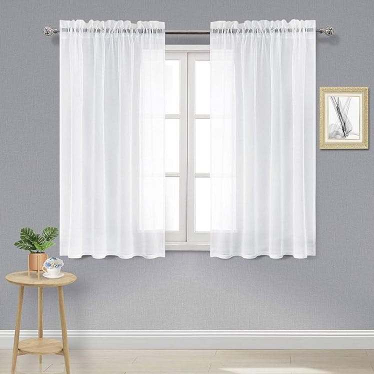 DWCN Sheer Curtains (2 Panels)