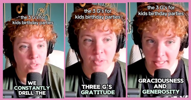 One mom on TikTok has a great strategy for the stress that comes with kids opening gifts at parties.