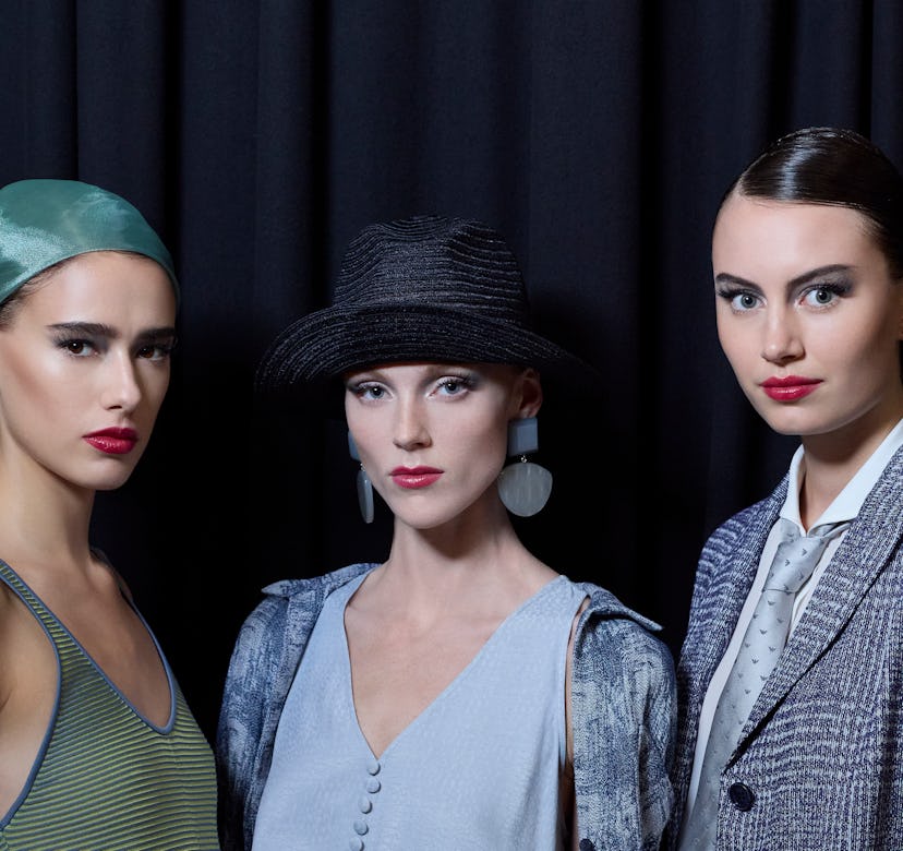 milan fashion week spring/summer 2025 beauty looks