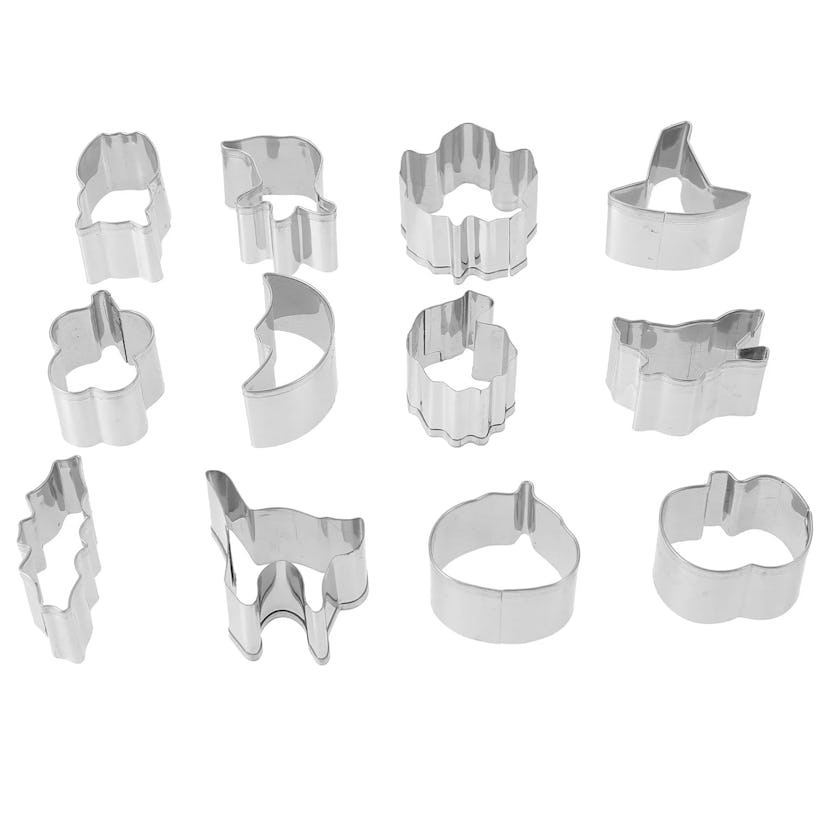 12 Pcs Mini Halloween Cookie Cutters