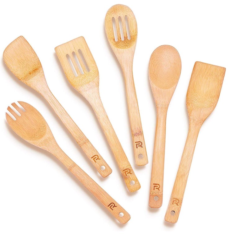  Riveira Wooden Spoons (6-Pieces)