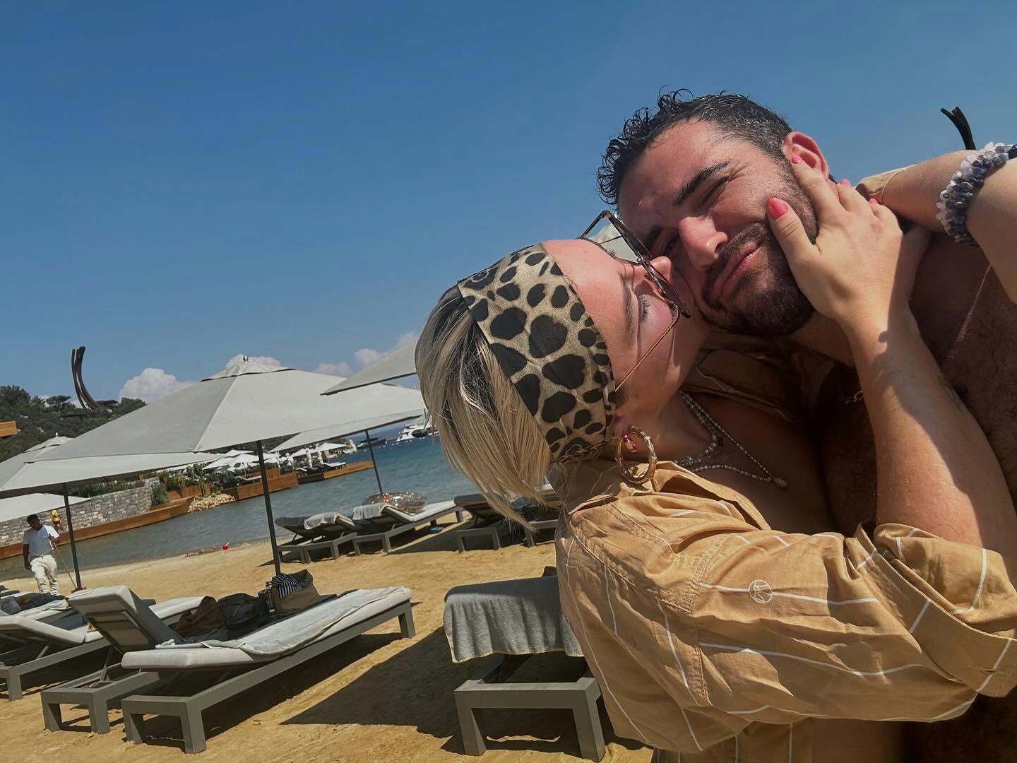 Florence Pugh wore a string bikini on vacation in Turkey.