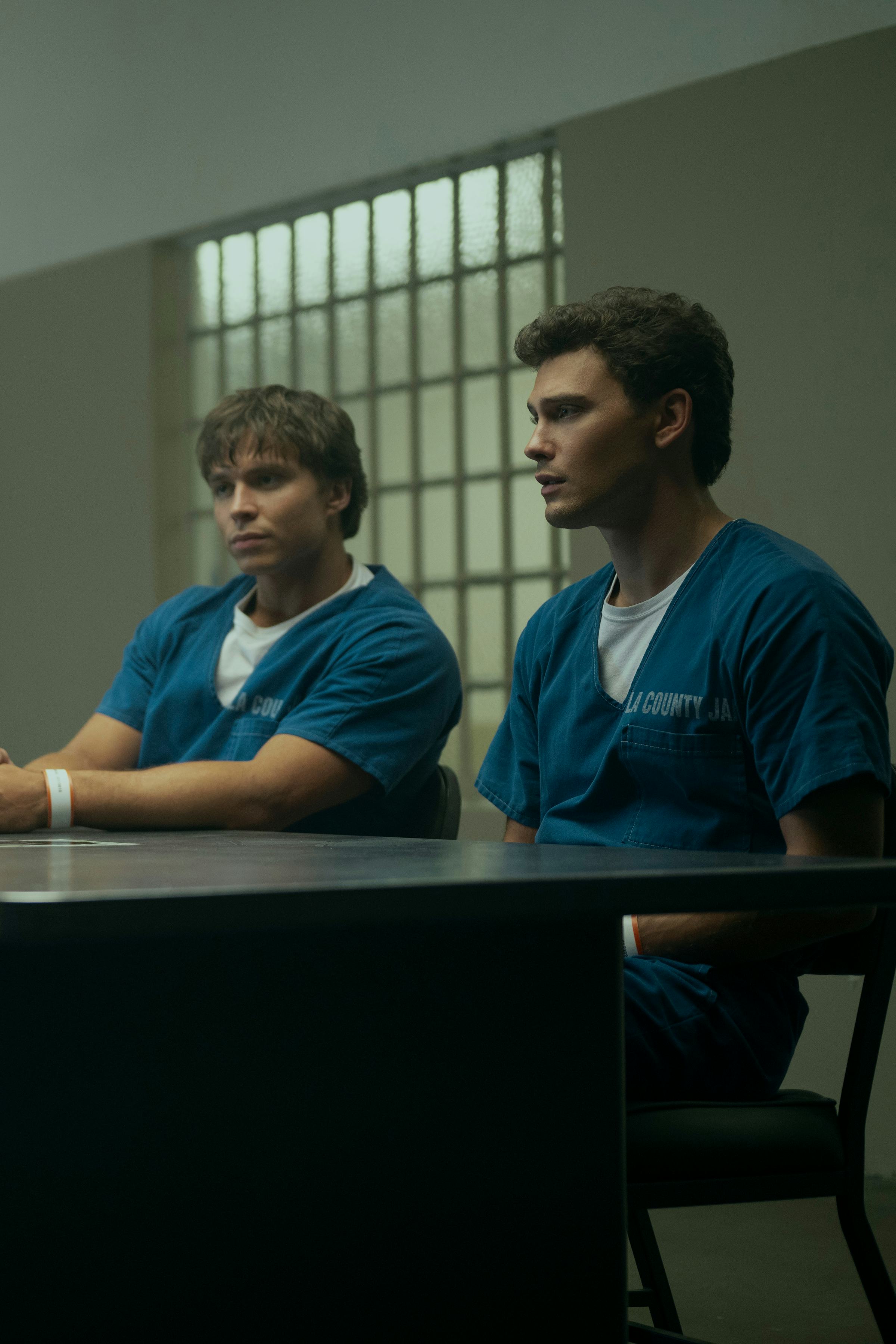 Nicholas Chavez and Cooper Koch as the Menendez brothers on &lsquo;Monsters.&rsquo; Photo via Netflix