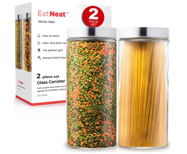 EatNeat Glass Food Storage Containers (2-Pack)