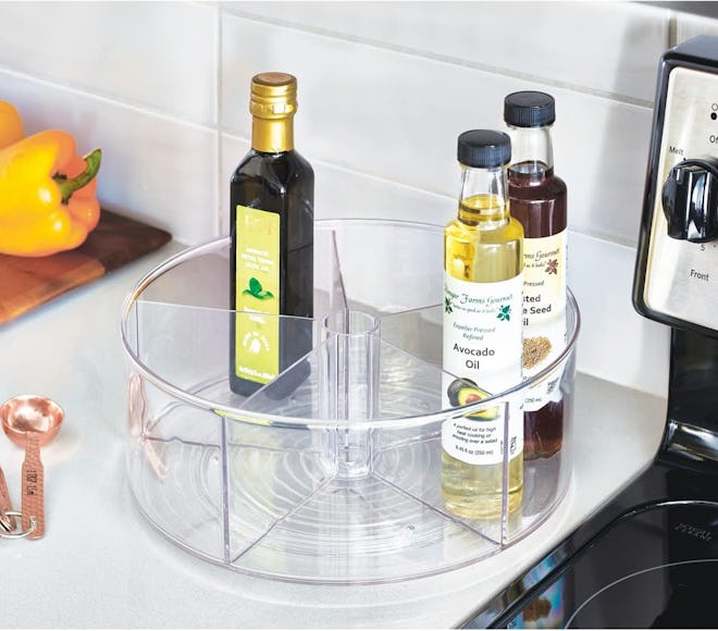 iDesign Recycled Plastic Lazy Susan Turntable