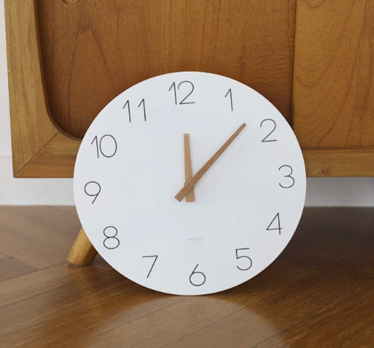 Mooas Flatwood Wall Clock