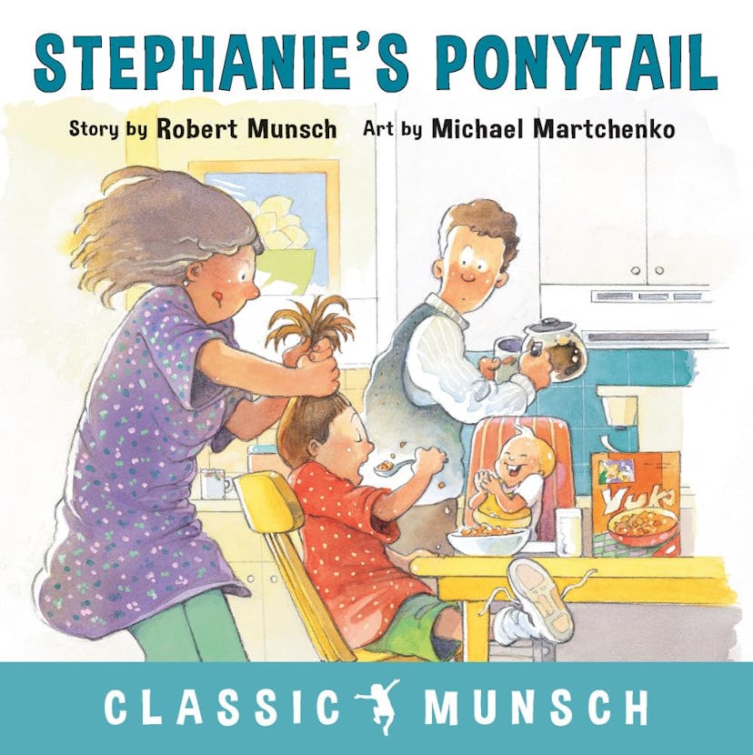 'Stephanie's Ponytail' by Robert Munsch, illustrated by Michael Martchenko, a forgotten children’s b...