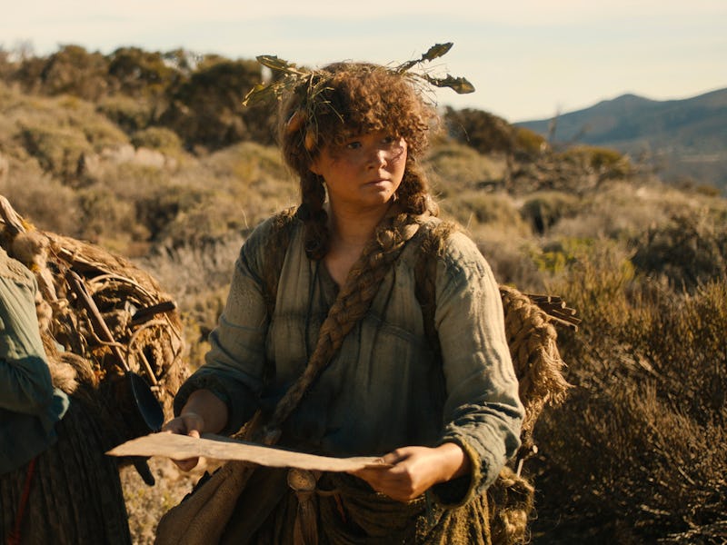 Markella Kavenagh and Megan Richard in The Lord of the Rings: The Rings of Power