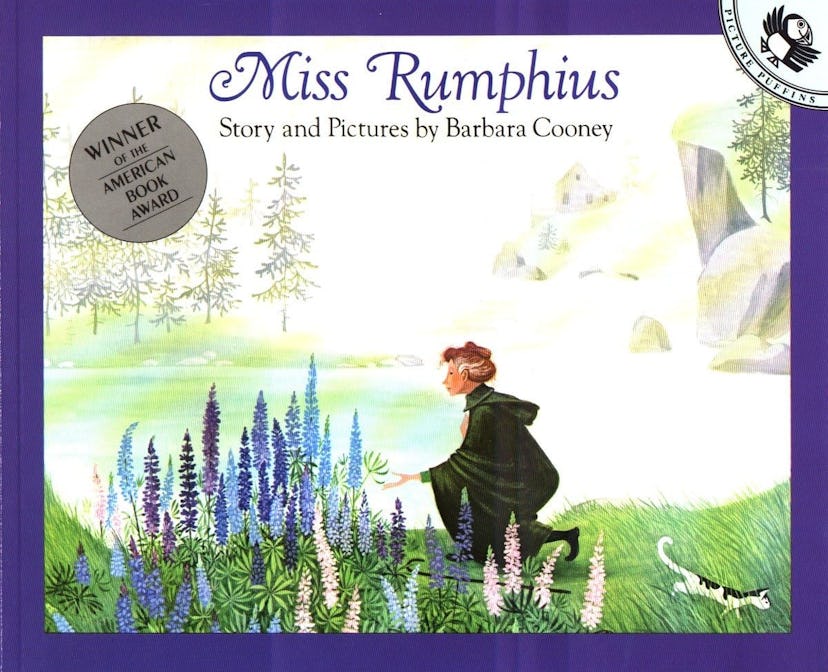 Miss Rumphius by Barbara Cooney, a forgotten children’s book we loved as kids