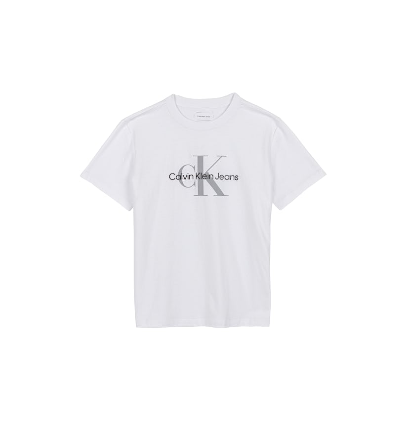 Monogram Logo Tee In White