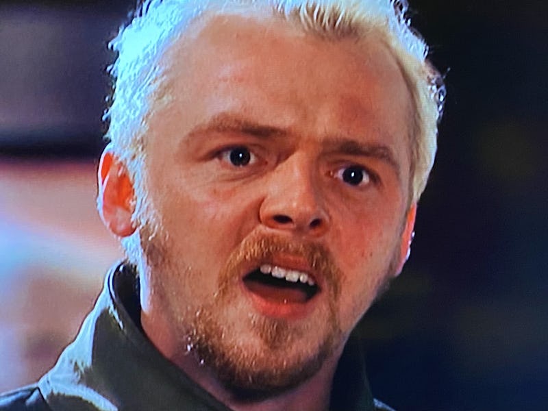 Simon Pegg as Tim in 'Spaced.'