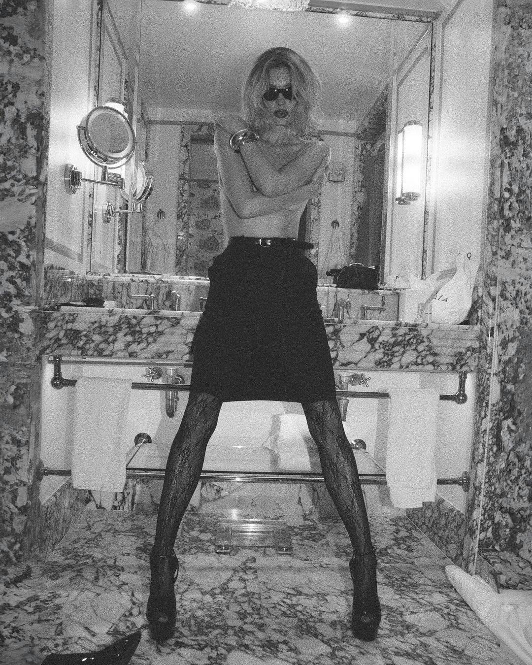 Elsa Hosk stars in a new campaign for Helsa Studio.