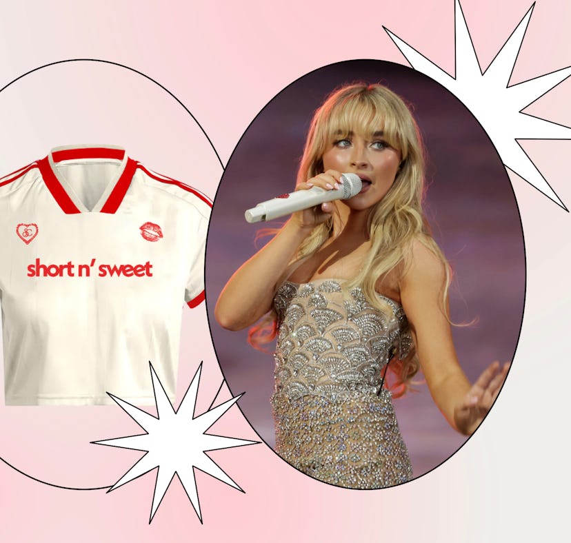 Here's everything you need to know about Sabrina Carpenter's 'Short N' Sweet' tour merch.