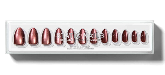 Reusable Pop-On Manicures® in Influenced Almond