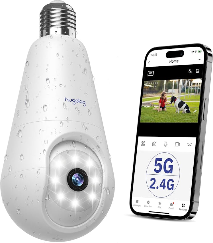 Hugolog Light Bulb Security Camera