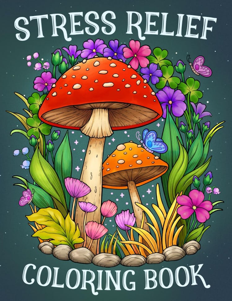 Kytefox Stress Relief Coloring Book