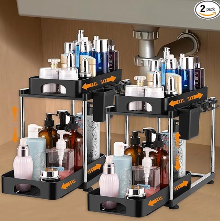 Dntorx Under Sink Organizers (2-Pack)