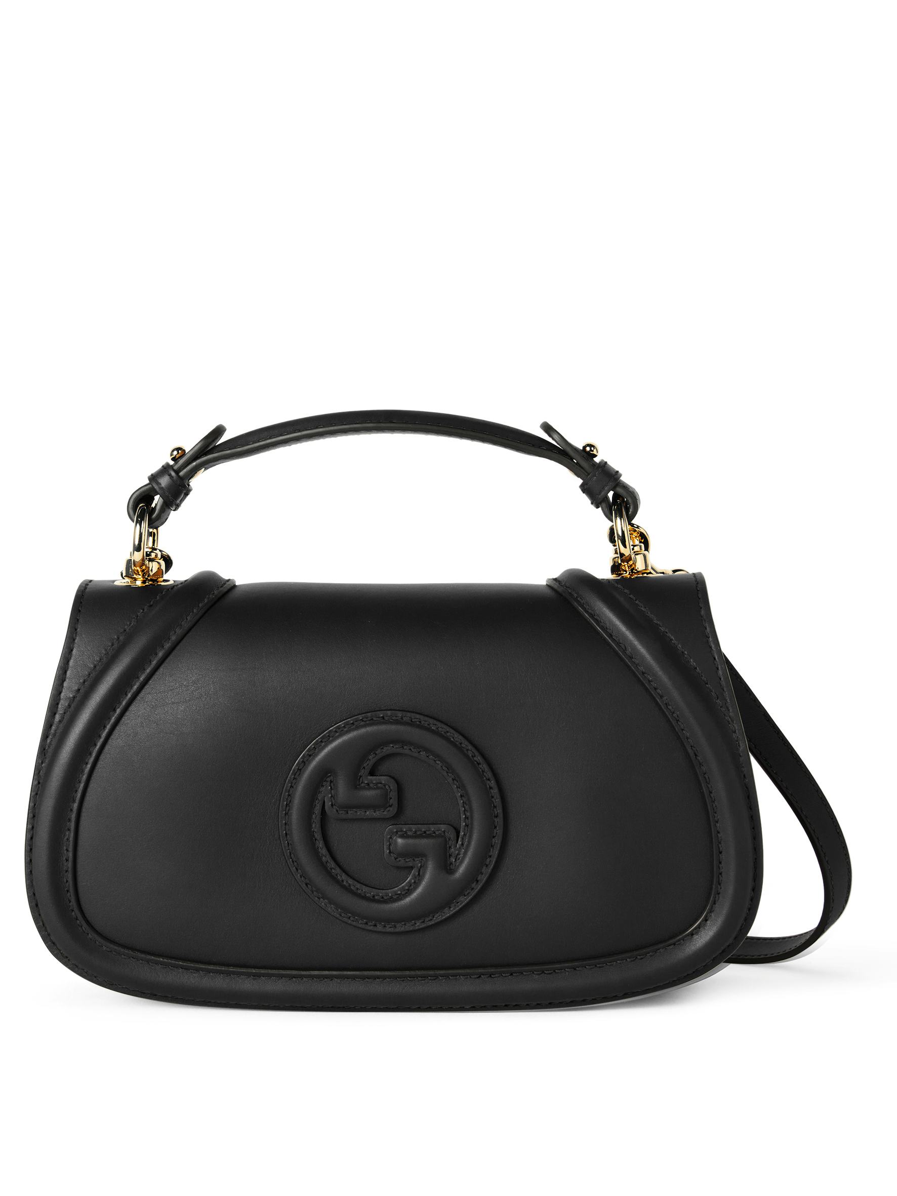 Blondie Small Top-Handle Bag in Black