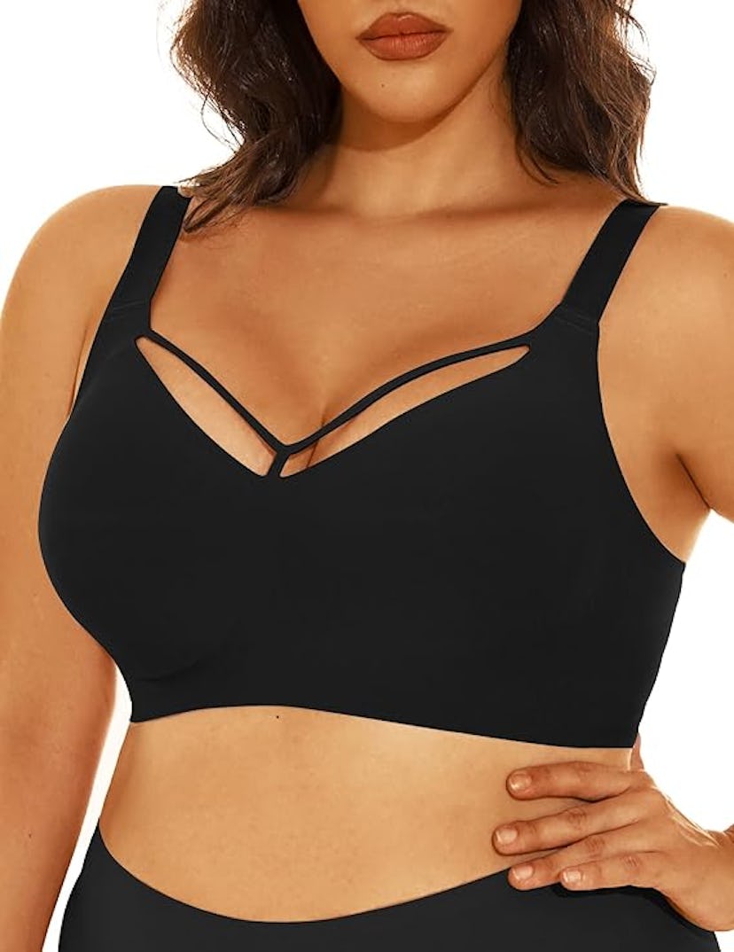 WANAFREE Seamless V-Neck Bra