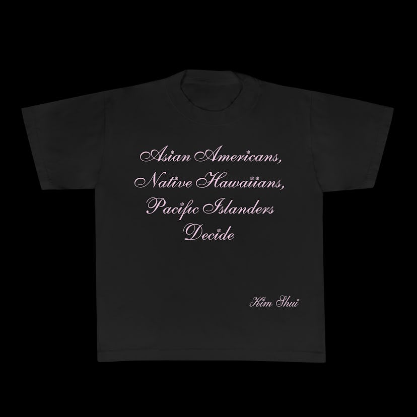 Kim Shui Asian Americans Decide Boxy T-Shirt