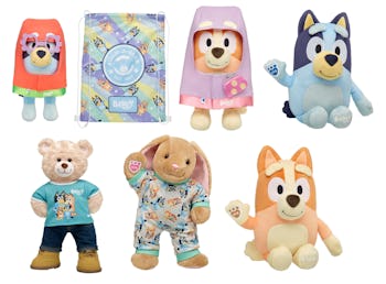 The Bluey Build-A-Bear Collection Includes The Grannies Costumes