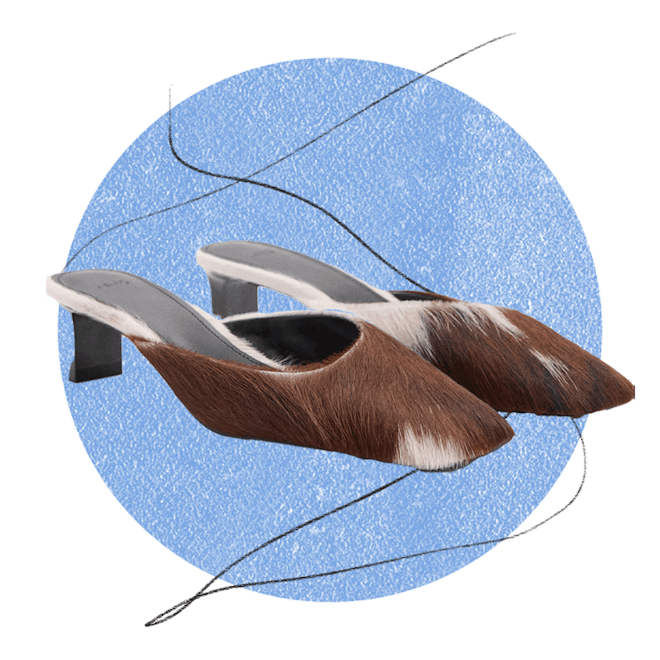 Heeled Leather Shoes