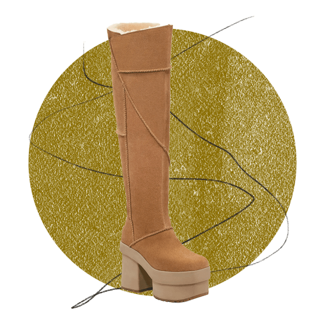 UGG New Heights Platform Xtra Over the Knee Boot
