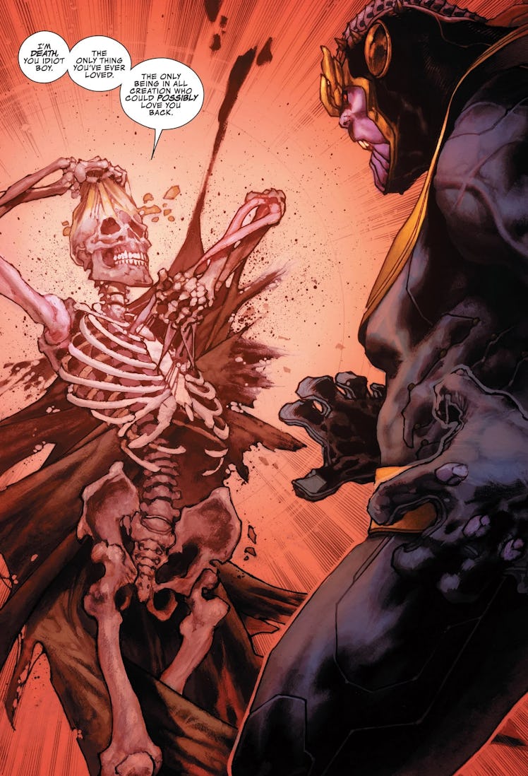Thanos Marvel Comics Death Leak Agatha All Along