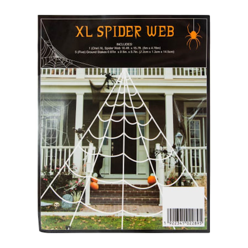 XL Spider Web Halloween Decor 15.7ft x 16.4ft