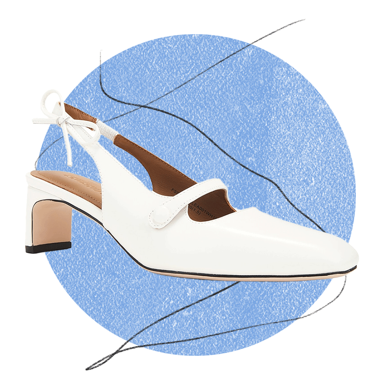 Side Bow Square Toe High Heels