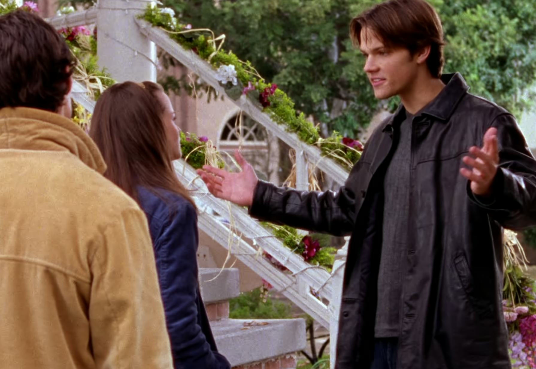 Jess, Rory, and Dean on Gilmore Girls. Screenshot via Netflix