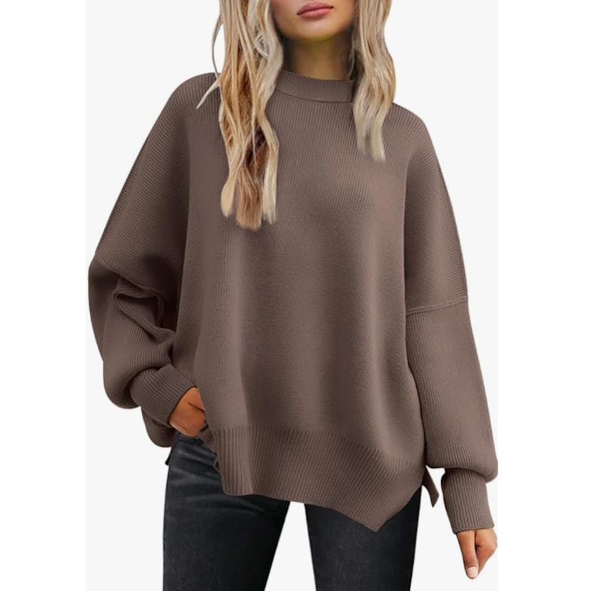 LILLUSORY Oversized Batwing Sweater