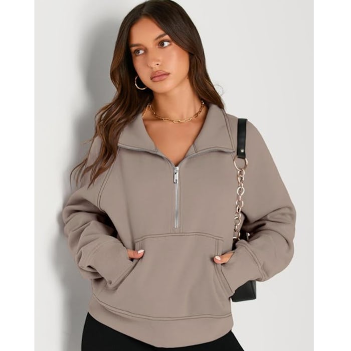 AUTOMET Half Zip Pullover Sweatshirt