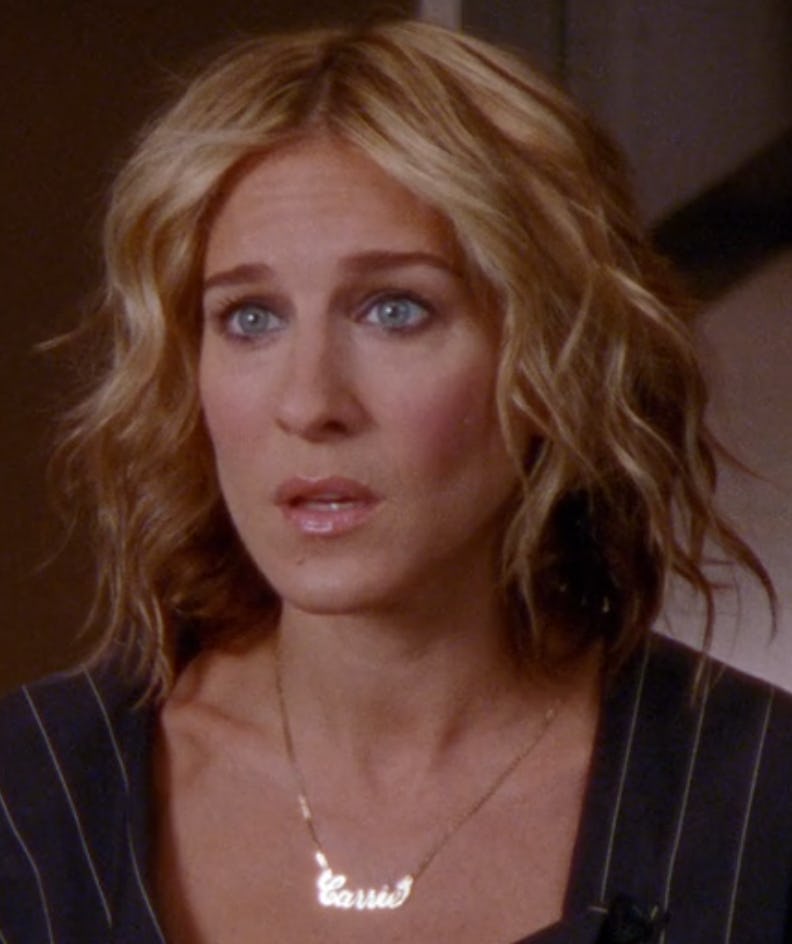 Carrie on Sex and the City. Screenshot via Max