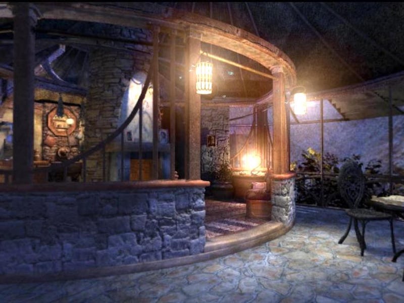 Gameplay in 'Myst IV: Revelation.'