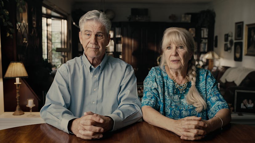 Tom and Kim, Kate Brown’s parents from Unsolved Mysteries. Photo via Netflix