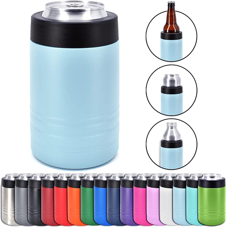 Clear Water Home Goods 4-in-1 Stainless Steel Insulated Can Cooler