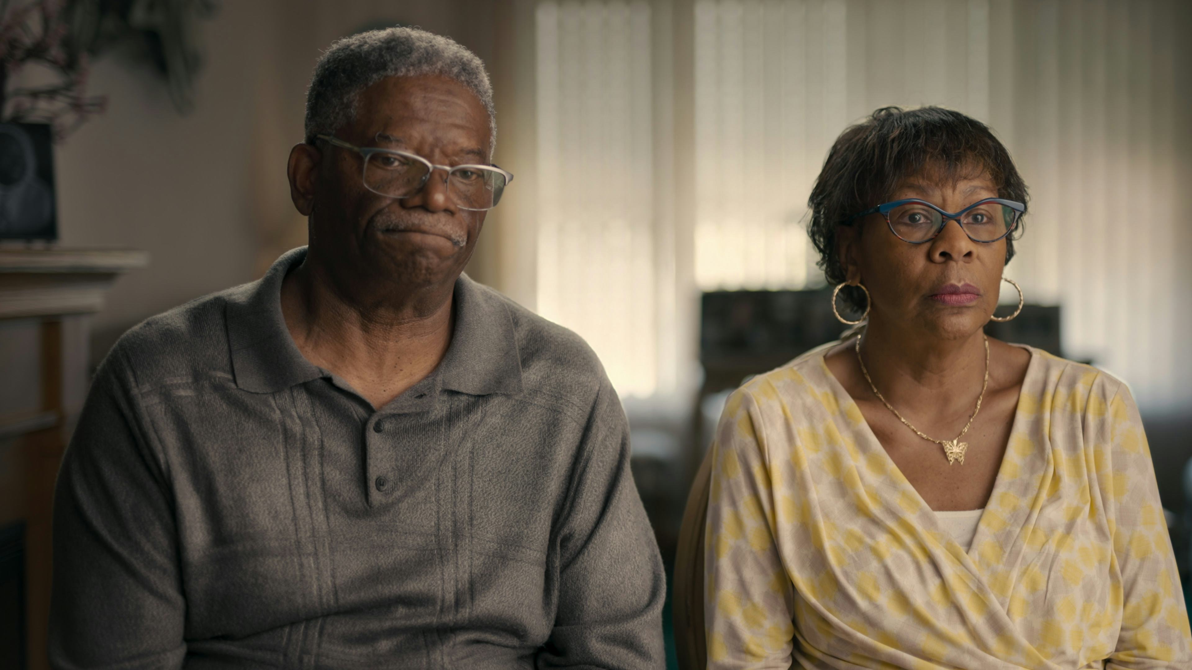 Carnell Sledge&rsquo;s parents, Carl and Darlene Sledge, from Unsolved Mysteries. Photo via Netflix