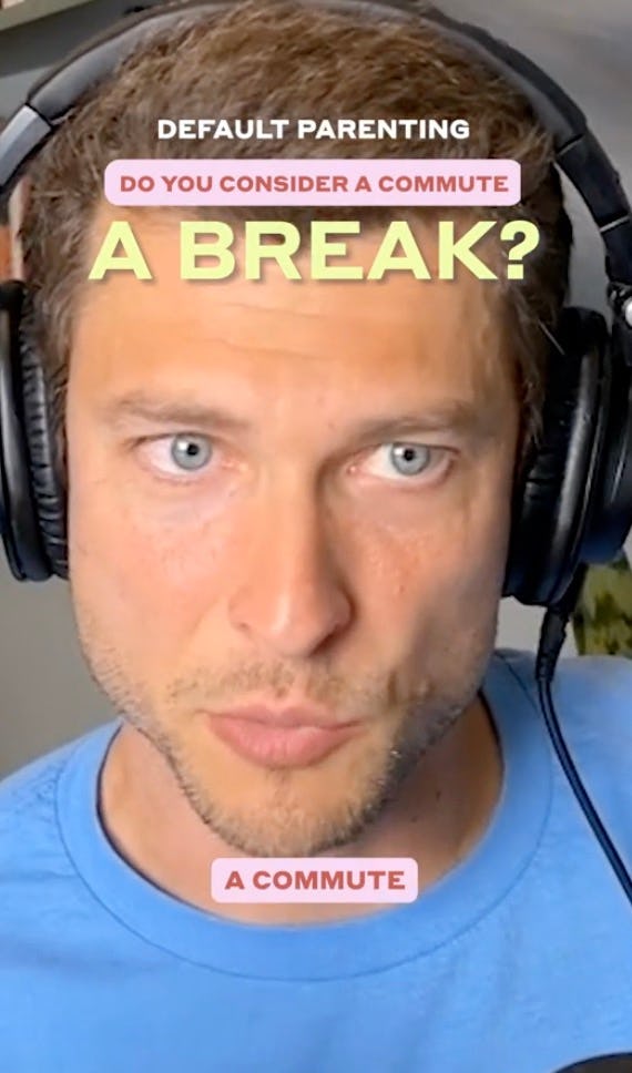 Is A Work Commute A Break From Parenting? These Parents Say It Absolutely Is.