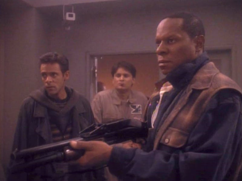 Avery Brooks in 'Deep Space Nine,' Season 3, "Past Tense."