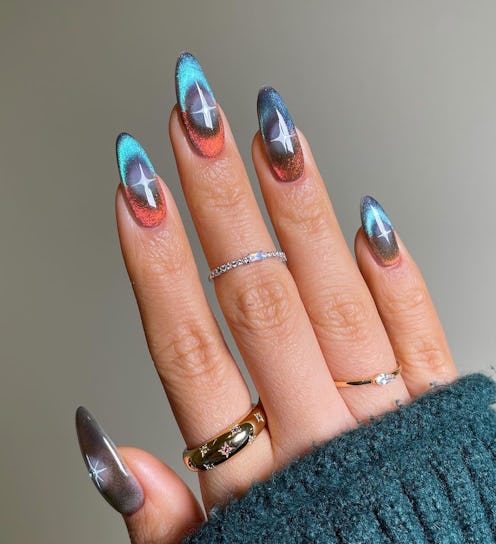 The ideal cat-eye manicure for your zodiac sign.