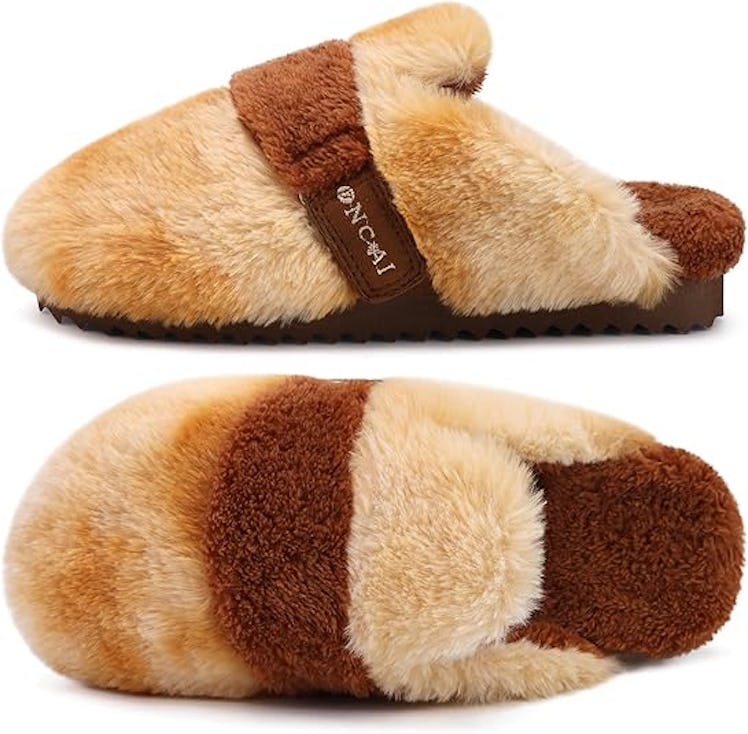 ONCAI Plush Faux Fur Slippers