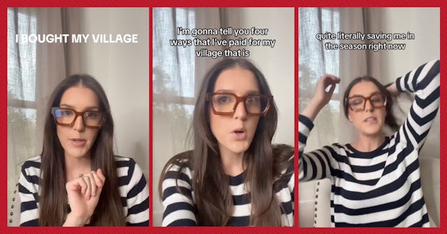 A mom advises other working moms to "buy their village" in order to find success in today's modern w...