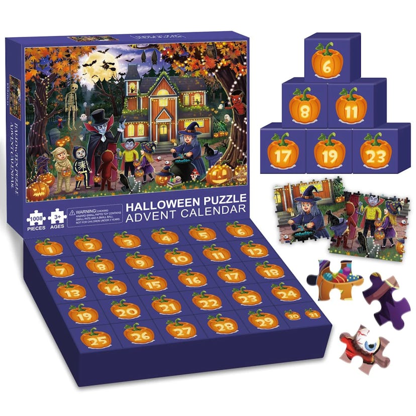 Halloween Puzzle Advent Calendar