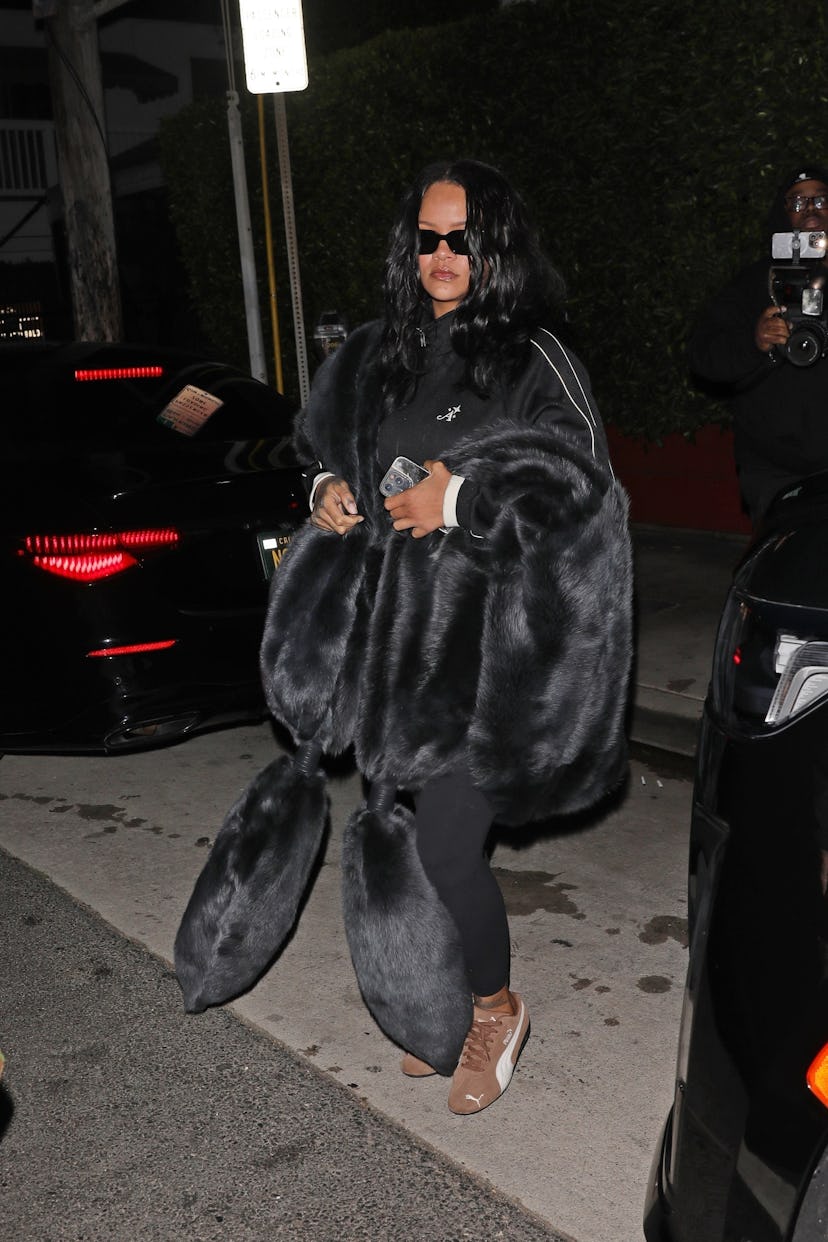 Rihanna in Los Angeles, September 29, 2024.