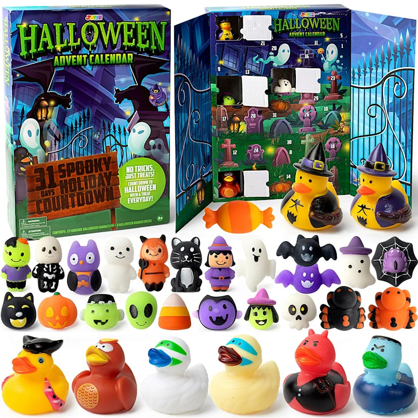 Rubber Duckies (& More) Halloween Calendar