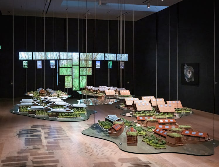 Breath(e): Toward Climate and Social Justice, installation view. Hammer Museum, Los Angeles, Sep 14,...